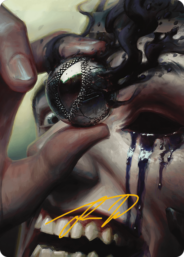 Jet Medallion Art Card (Gold-Stamped Signature) [Modern Horizons 3 Art Series] | Good Games Cannington