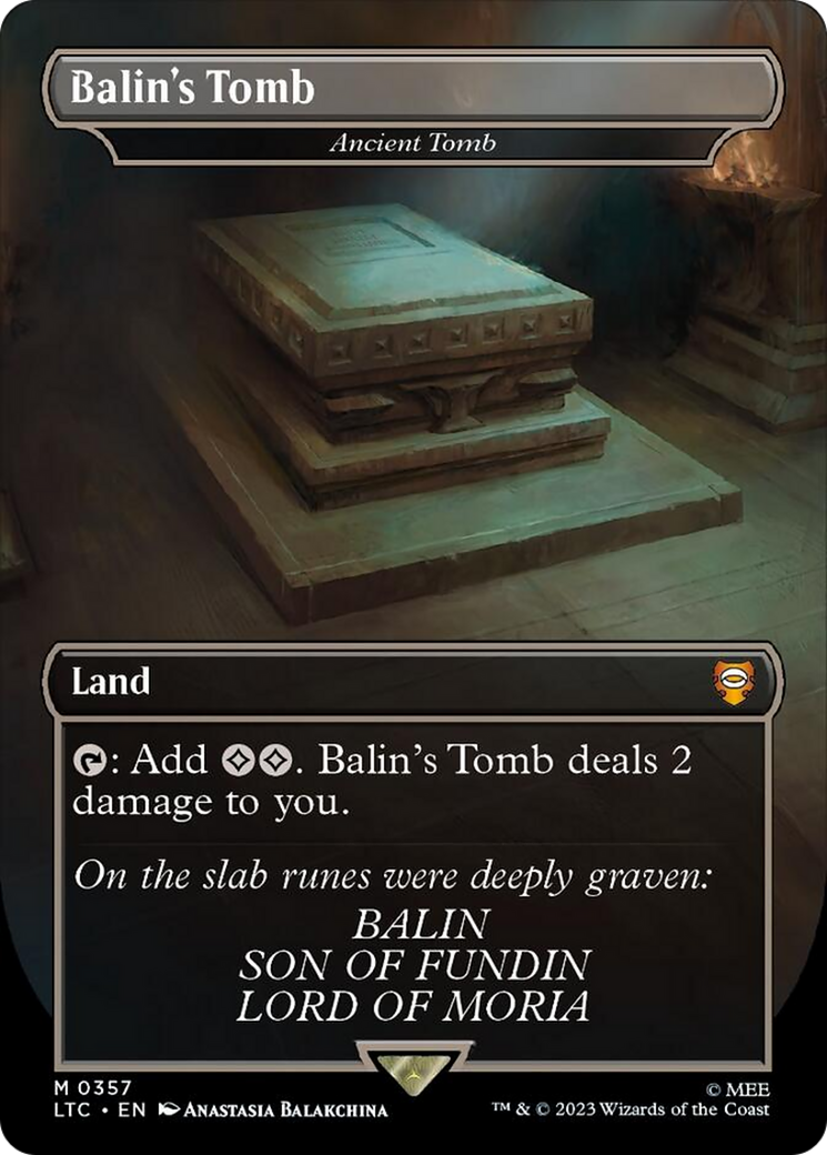 Balin's Tomb - Ancient Tomb [The Lord of the Rings: Tales of Middle-Earth Commander] | Good Games Cannington