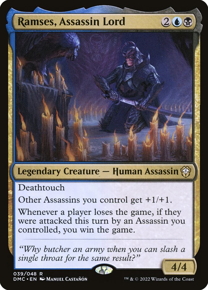 Ramses, Assassin Lord 39 (Commander: Dominaria United)  | Good Games Cannington