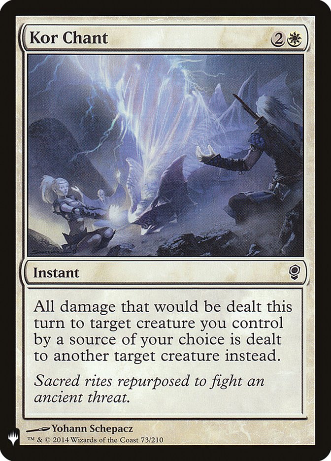 Kor Chant [Mystery Booster] | Good Games Cannington
