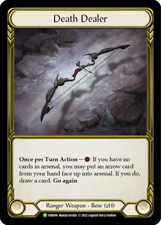 Death Dealer (Golden) [FAB096] (Promo)  Cold Foil | Good Games Cannington