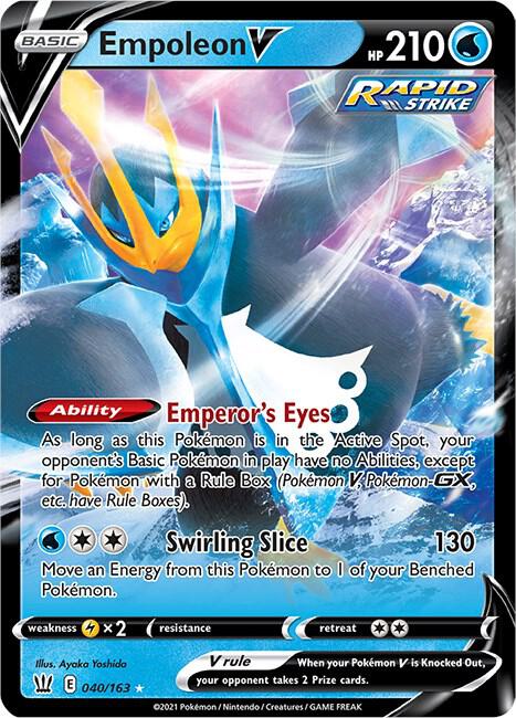 Empoleon V (SWSH05: Battle Styles)  - Holofoil | Good Games Cannington