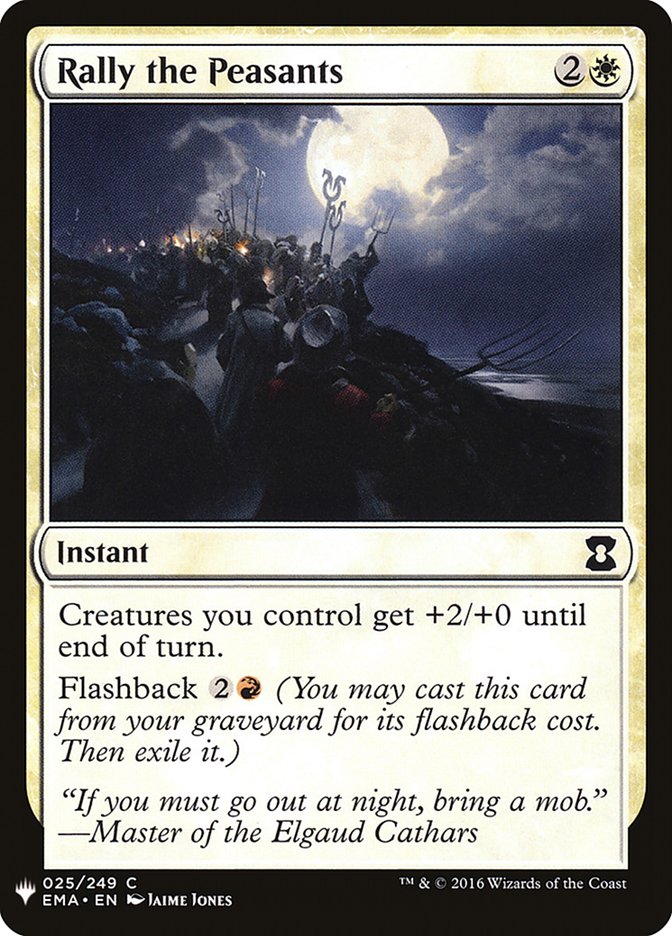 Rally the Peasants [Mystery Booster] | Good Games Cannington