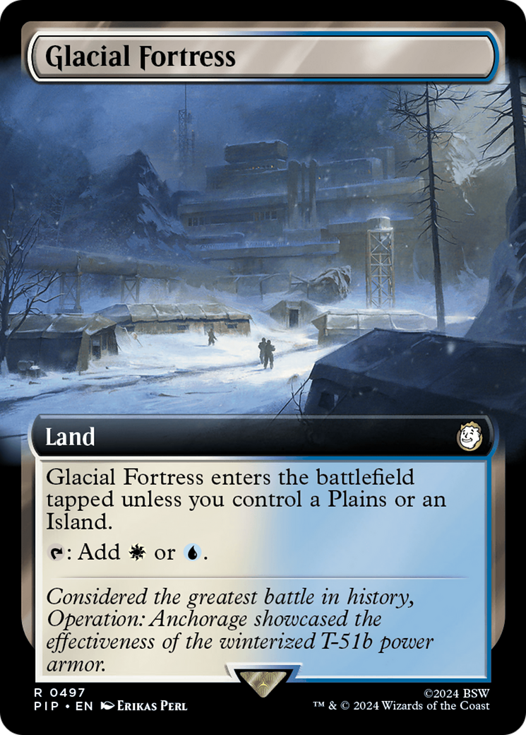 Glacial Fortress (Extended Art) [Fallout] | Good Games Cannington
