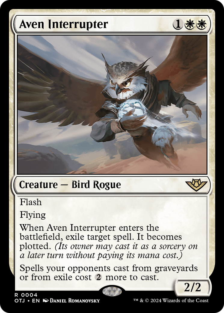 Aven Interrupter [Outlaws of Thunder Junction] | Good Games Cannington
