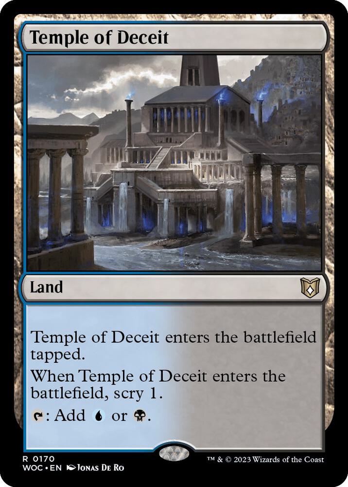 Temple of Deceit 170 (Commander: Wilds of Eldraine)  | Good Games Cannington