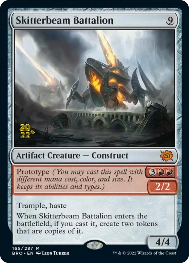 Skitterbeam Battalion [The Brothers' War Prerelease Promos] | Good Games Cannington