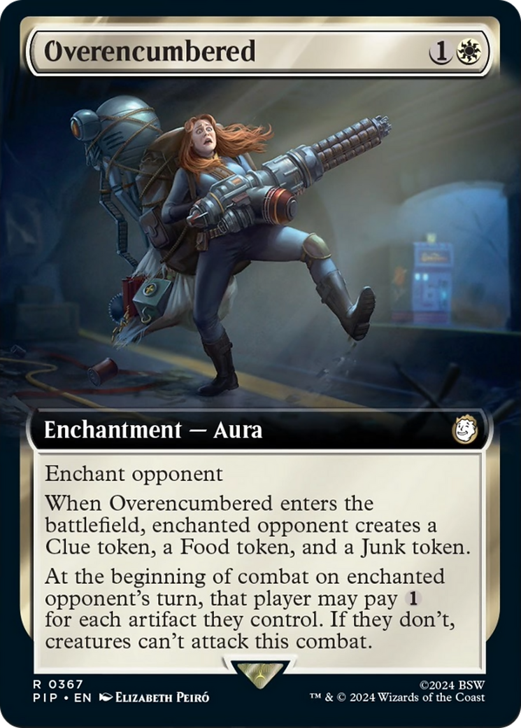 Overencumbered (Extended Art) [Fallout] | Good Games Cannington