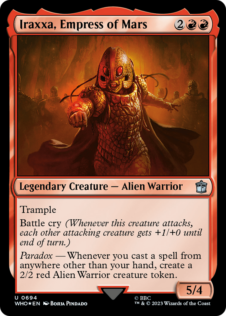 Iraxxa, Empress of Mars (Surge Foil) [Doctor Who] | Good Games Cannington