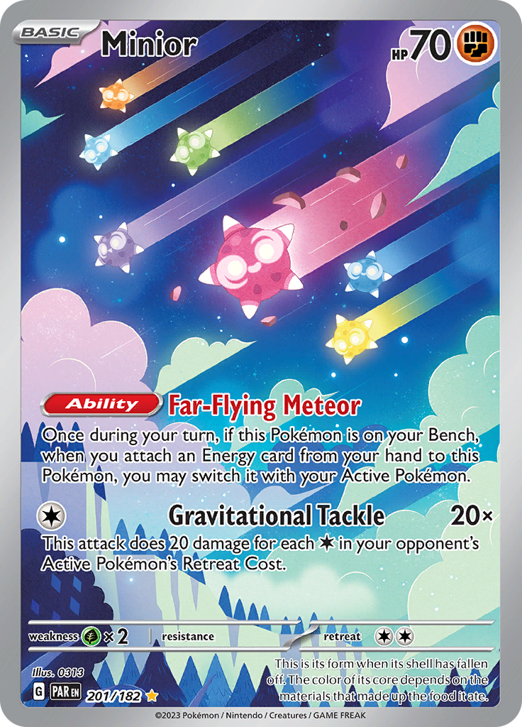 Minior (201/182) [Scarlet & Violet: Paradox Rift] | Good Games Cannington