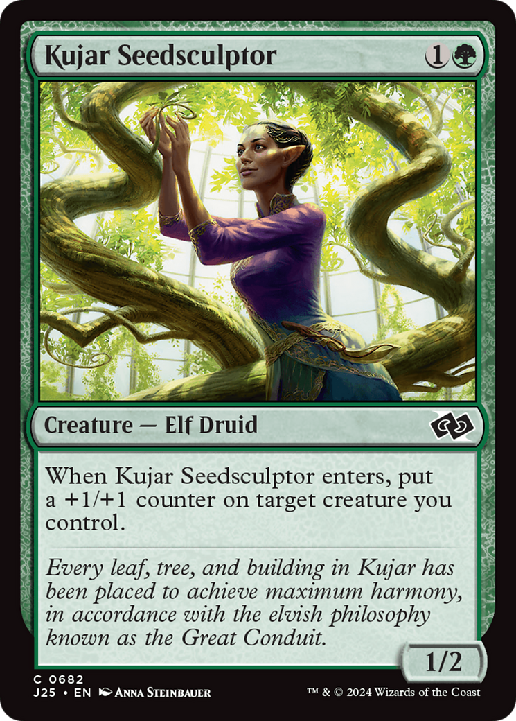 Kujar Seedsculptor [Foundations Jumpstart] | Good Games Cannington