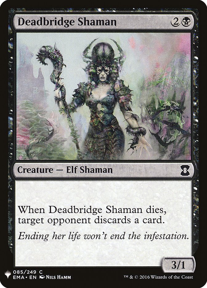Deadbridge Shaman [Mystery Booster] | Good Games Cannington