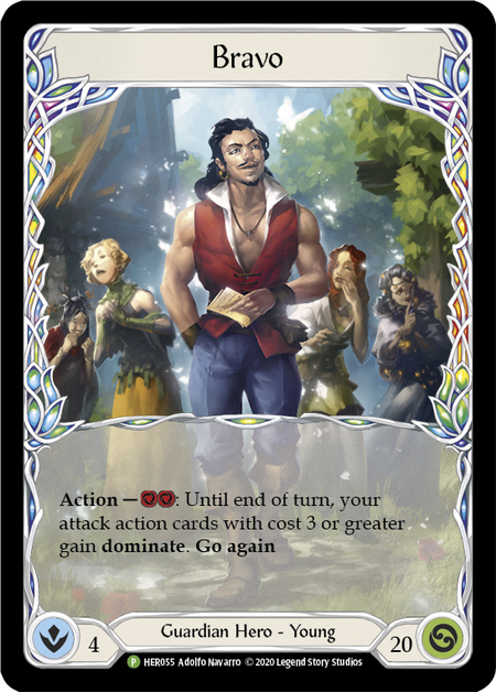 Bravo [HER055] (Promo)  Cold Foil | Good Games Cannington