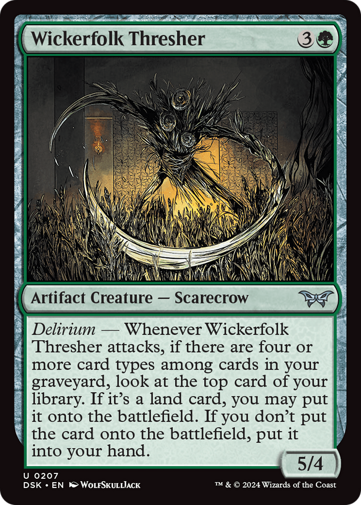 Wickerfolk Thresher [Duskmourn: House of Horror] | Good Games Cannington
