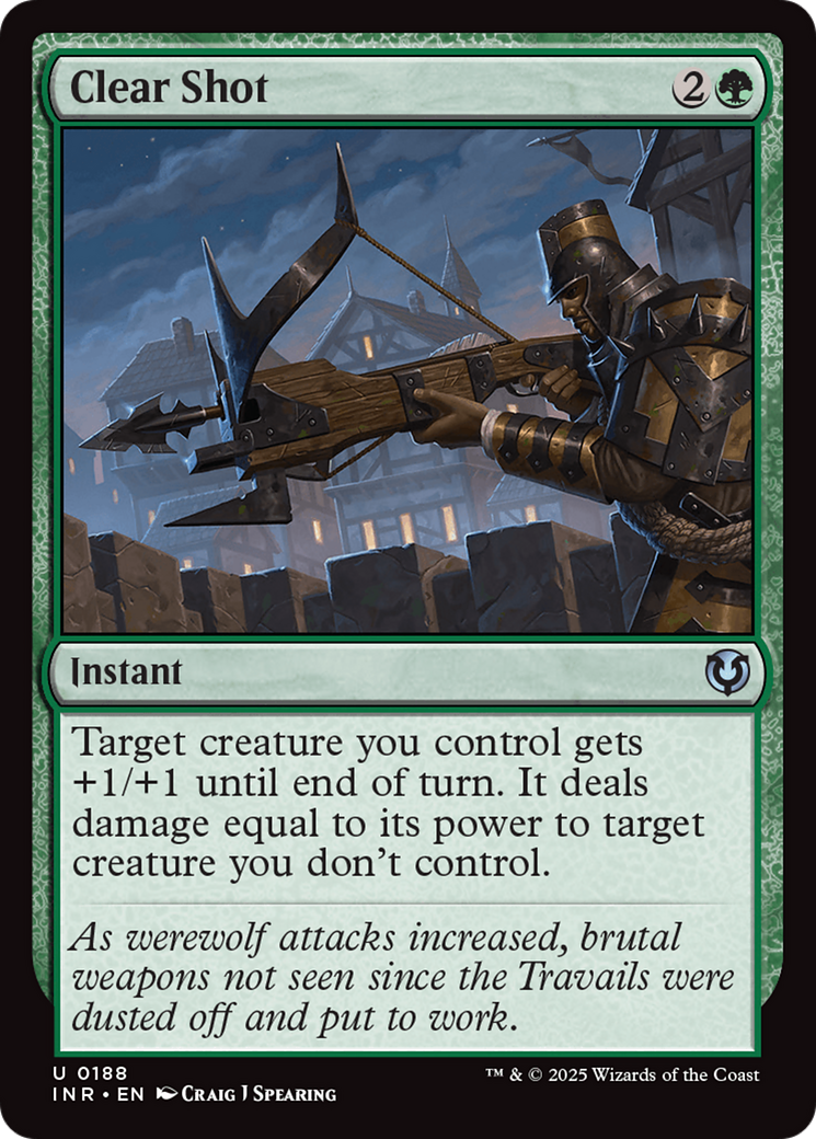 Clear Shot [Innistrad Remastered] | Good Games Cannington