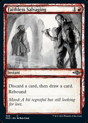 Faithless Salvaging (Sketch) [Modern Horizons 2] | Good Games Cannington