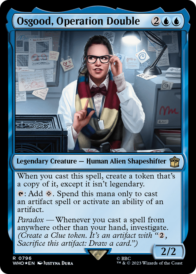 Osgood, Operation Double (Surge Foil) [Doctor Who] | Good Games Cannington