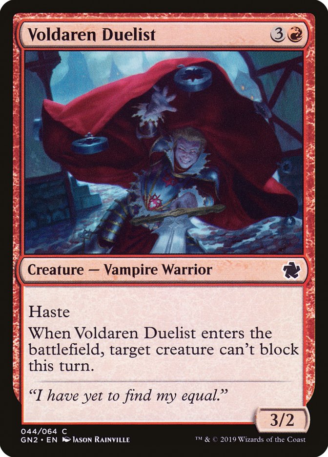 Voldaren Duelist [Game Night 2019] | Good Games Cannington