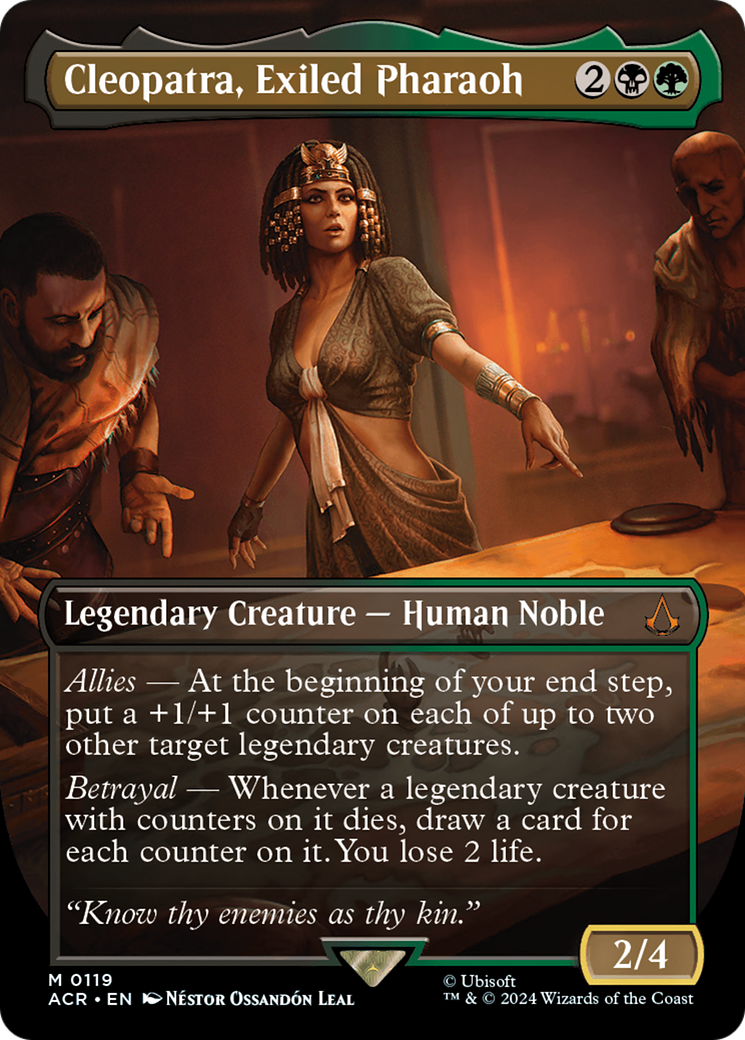 Cleopatra, Exiled Pharaoh (Borderless) [Assassin's Creed] | Good Games Cannington
