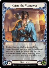 Katsu, the Wanderer // Rhinar, Reckless Rampage [U-WTR076 // U-WTR001] (Welcome to Rathe Unlimited)  Unlimited Normal | Good Games Cannington