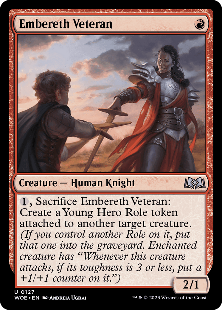 Embereth Veteran [Wilds of Eldraine] | Good Games Cannington