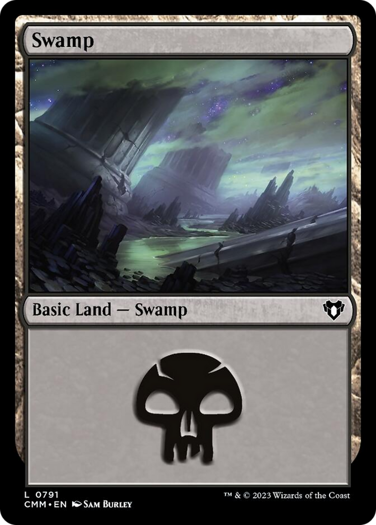 Swamp (791) [Commander Masters] | Good Games Cannington