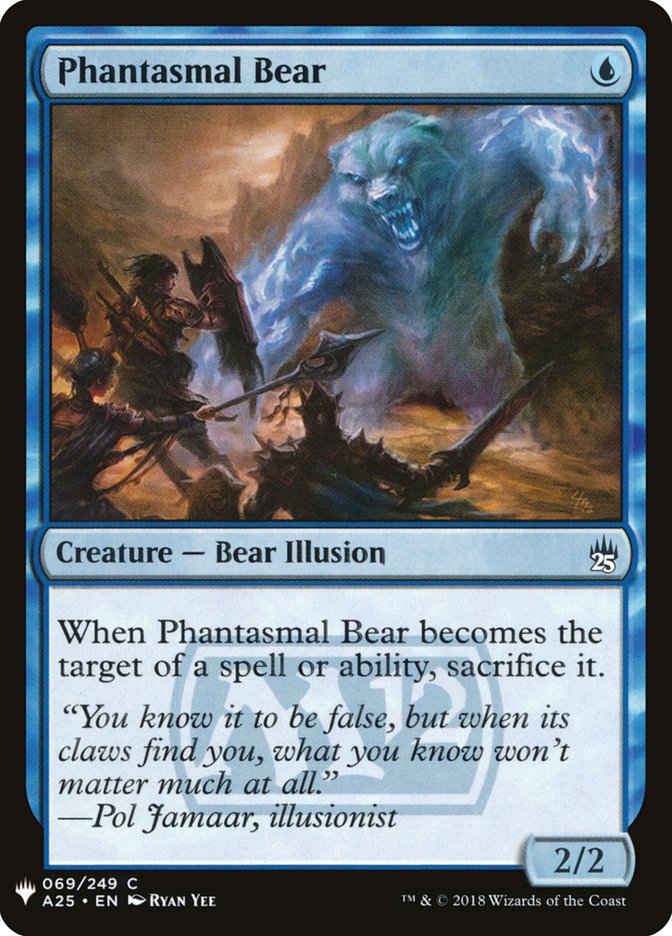 Phantasmal Bear [Mystery Booster] | Good Games Cannington