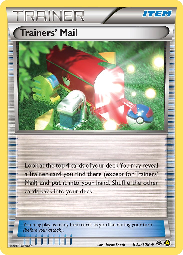 Trainers' Mail (92a/108) [Alternate Art Promos] | Good Games Cannington