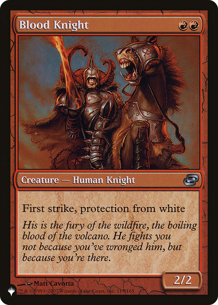 Blood Knight [The List] | Good Games Cannington