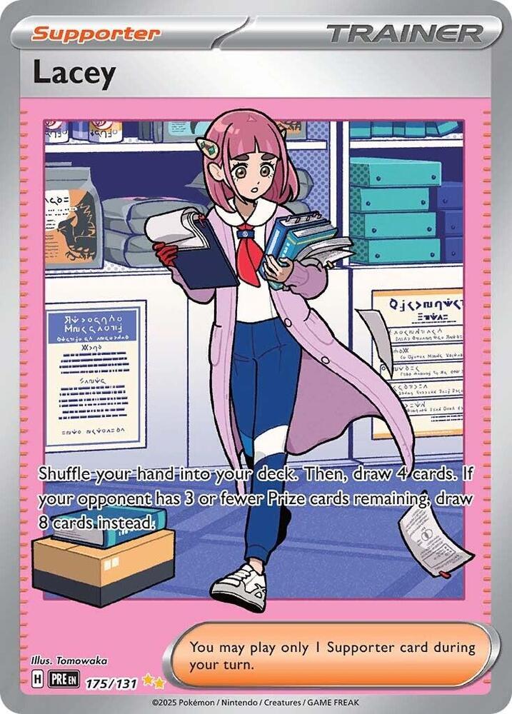 Lacey (175/131) [Scarlet & Violet: Prismatic Evolutions] | Good Games Cannington