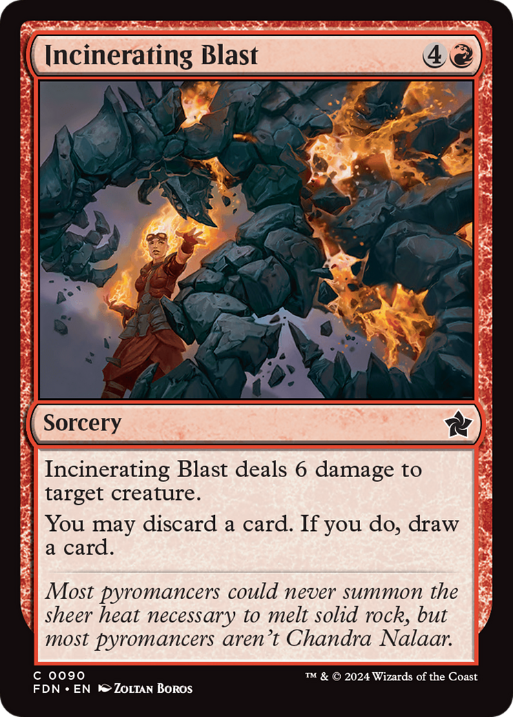Incinerating Blast [Foundations] | Good Games Cannington