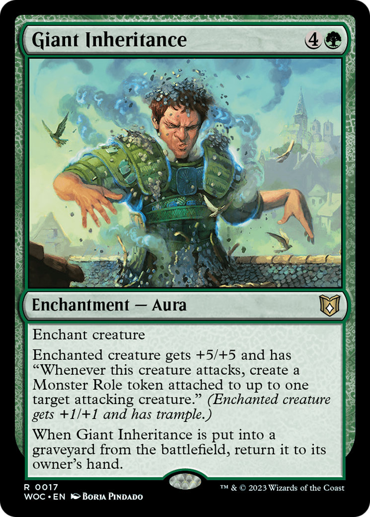 Giant Inheritance [Wilds of Eldraine Commander] | Good Games Cannington