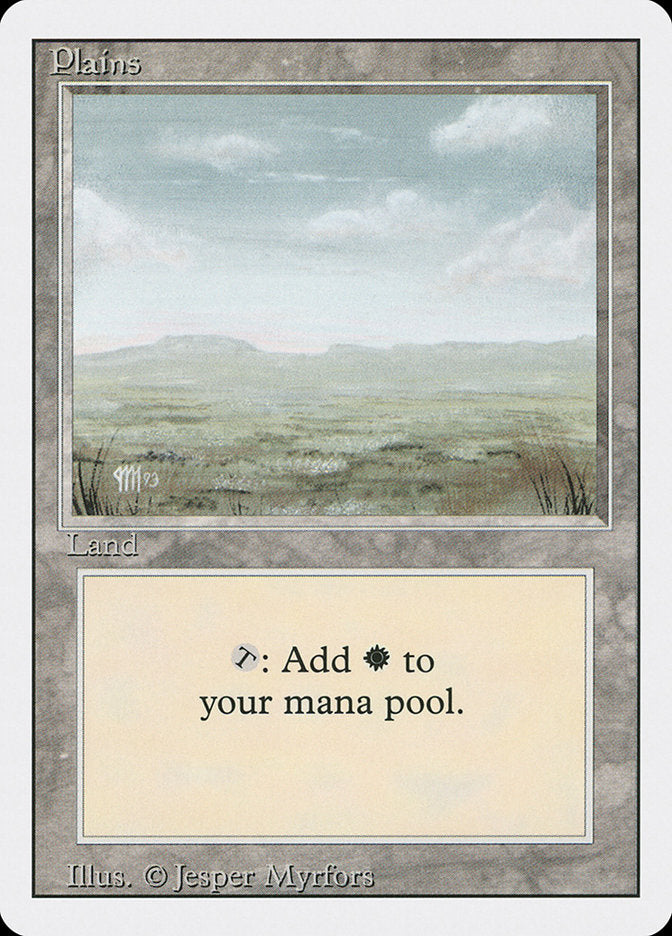 Plains (Signature on Left) [Revised Edition] | Good Games Cannington