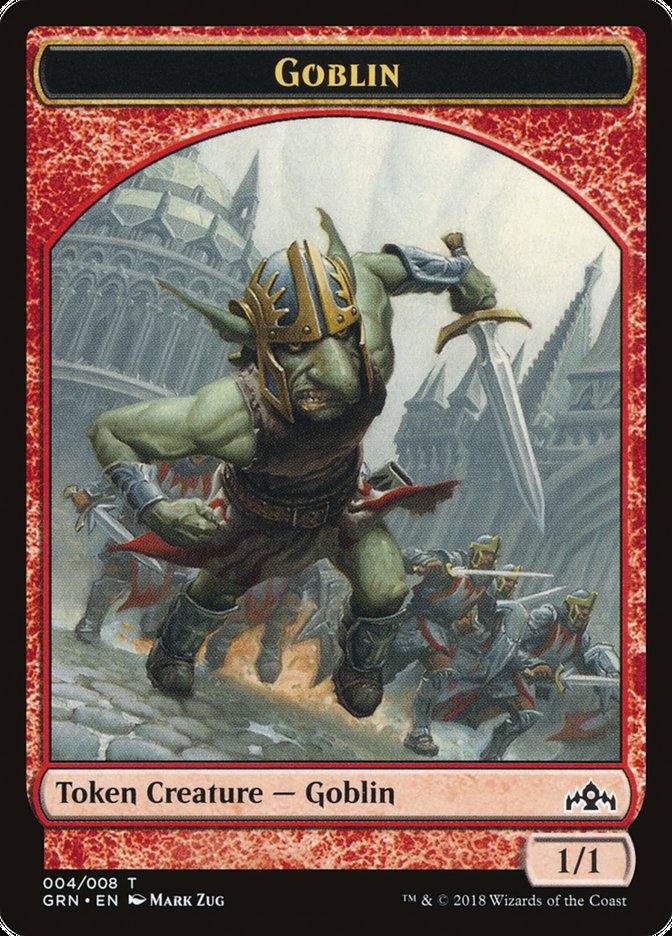 Soldier // Goblin Double-Sided Token [Guilds of Ravnica Guild Kit Tokens] | Good Games Cannington