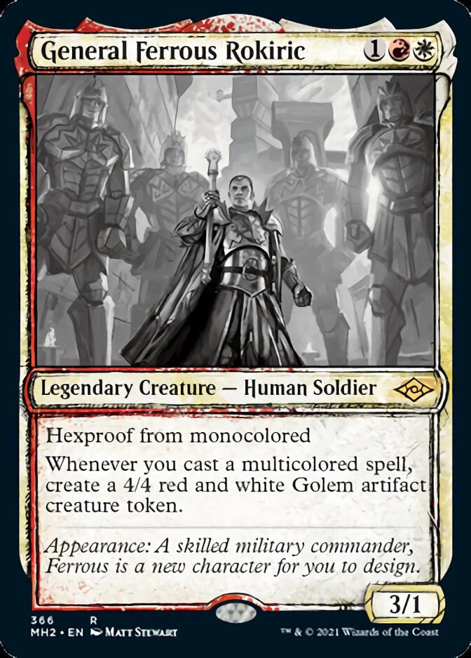 General Ferrous Rokiric (Sketch) [Modern Horizons 2] | Good Games Cannington