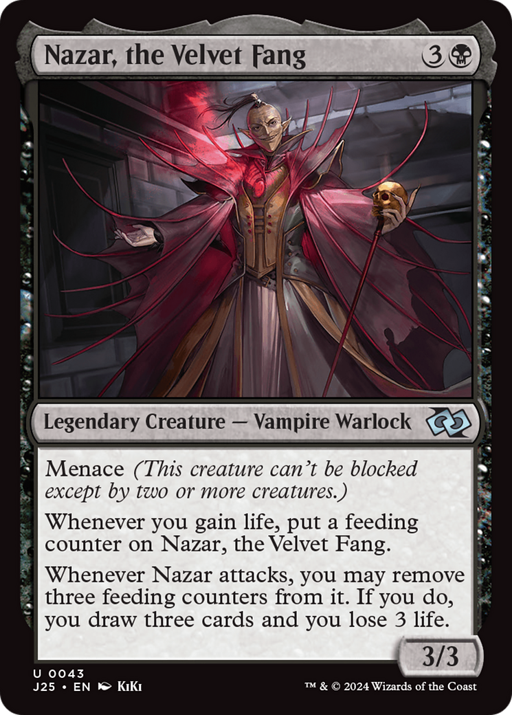 Nazar, the Velvet Fang (Anime) [Foundations Jumpstart] | Good Games Cannington