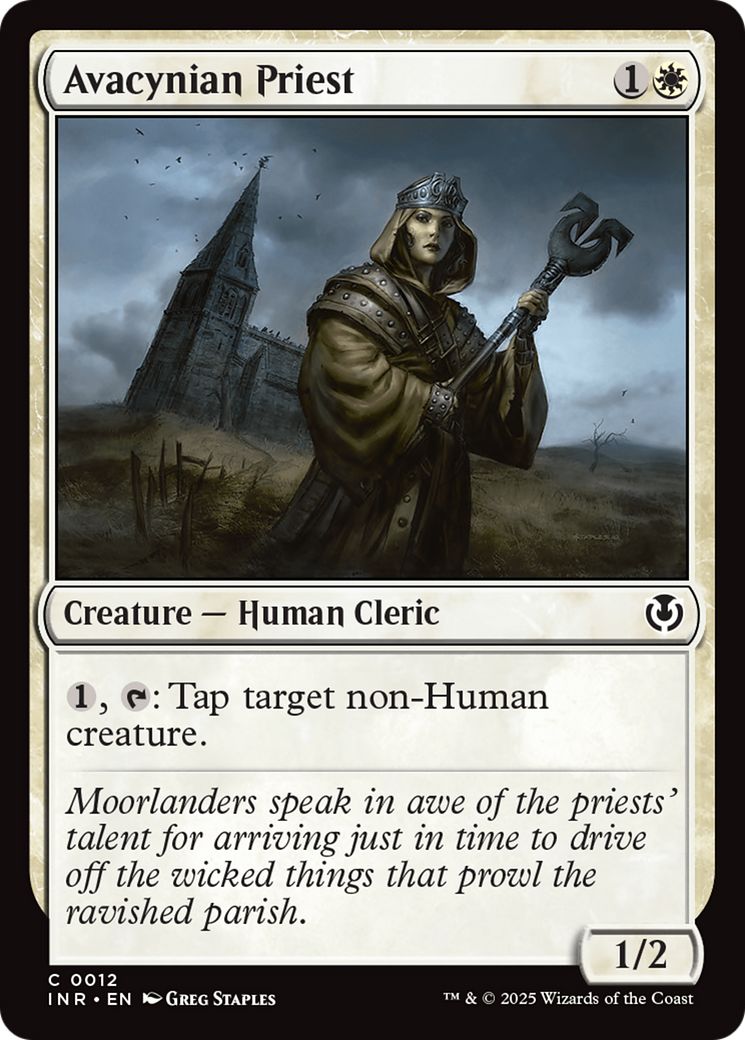 Avacynian Priest [Innistrad Remastered] | Good Games Cannington