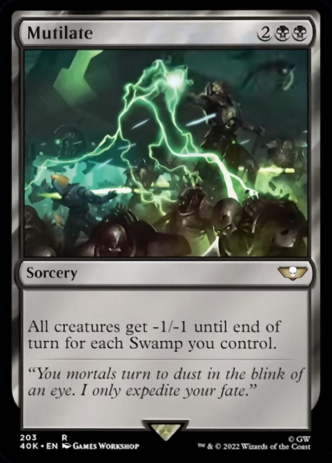 Mutilate (Surge Foil) [Warhammer 40,000] | Good Games Cannington
