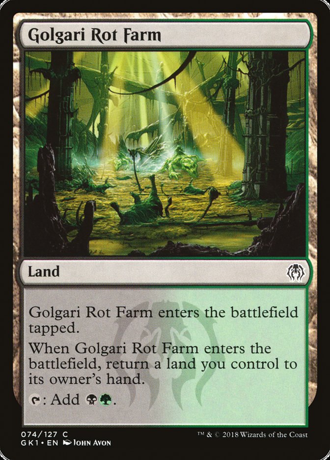 Golgari Rot Farm [Guilds of Ravnica Guild Kit] | Good Games Cannington