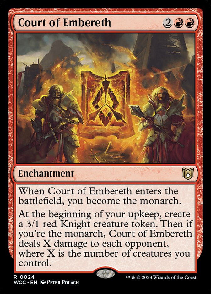 Court of Embereth 24 (Commander: Wilds of Eldraine)  | Good Games Cannington
