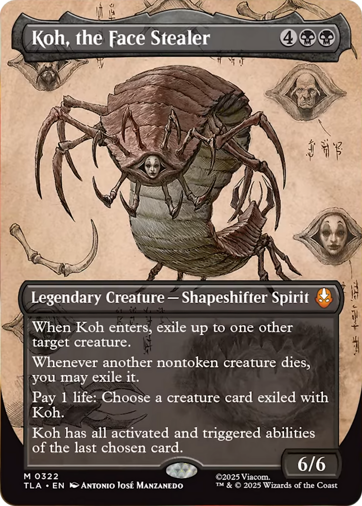 Koh, the Face Stealer (Borderless) [Avatar: The Last Airbender] | Good Games Cannington