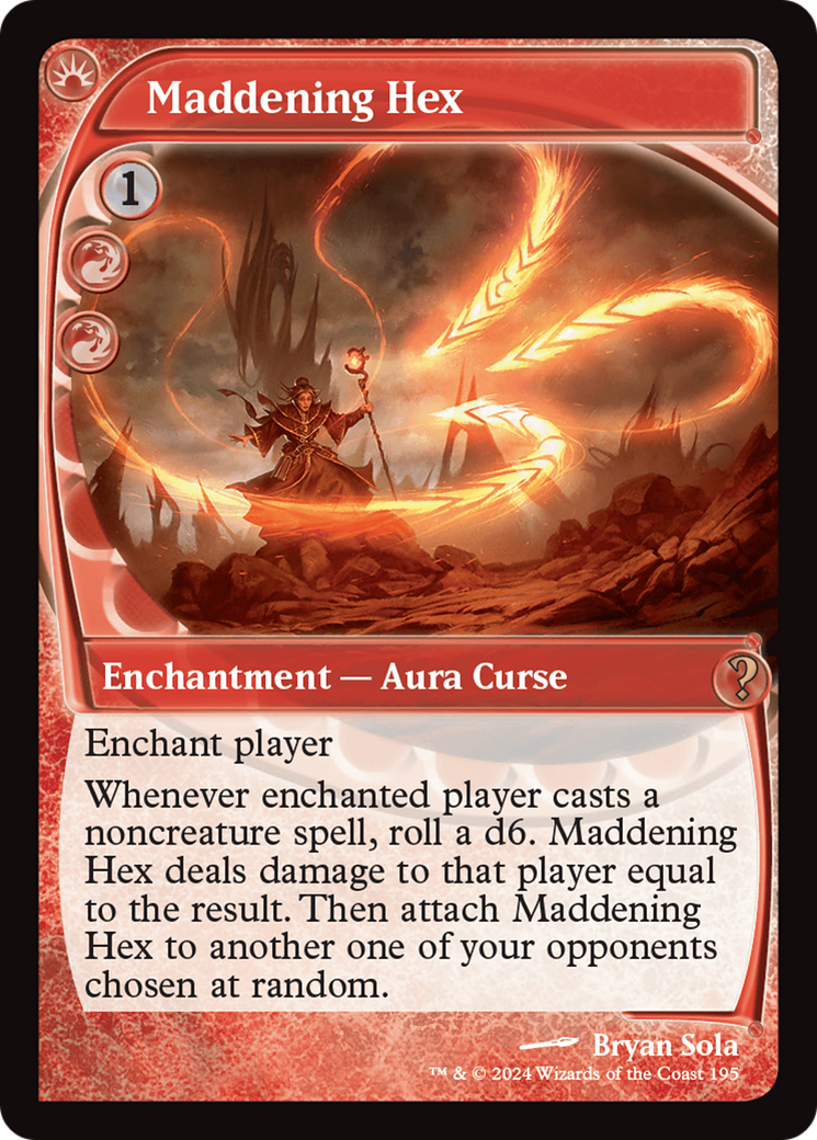 Maddening Hex (Future Sight) [Mystery Booster 2] | Good Games Cannington