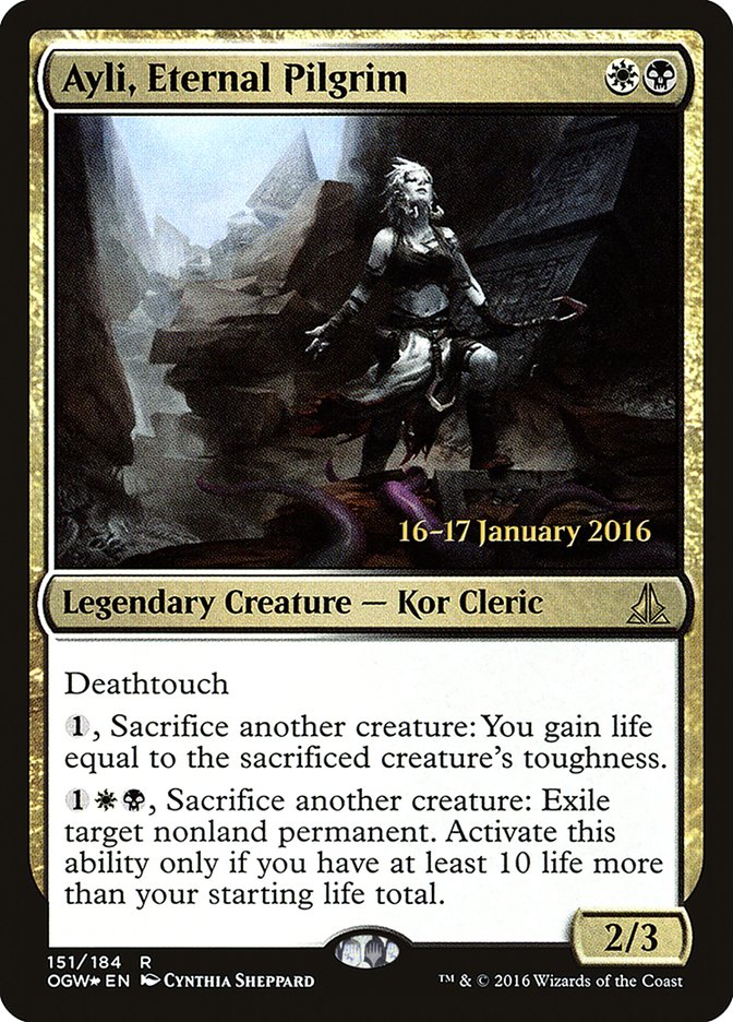 Ayli, Eternal Pilgrim [Oath of the Gatewatch Prerelease Promos] | Good Games Cannington