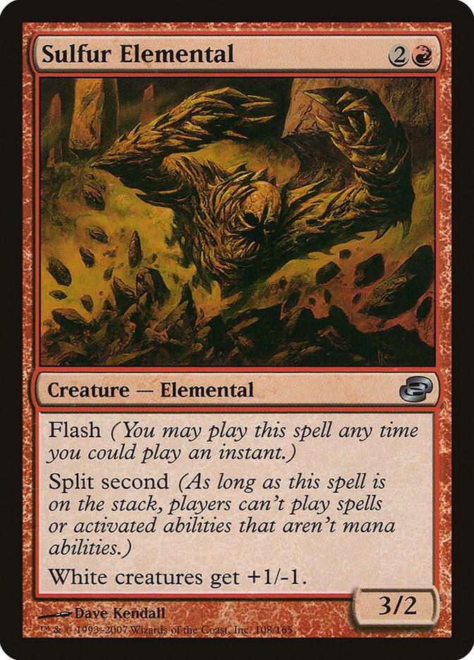 Sulfur Elemental 108/165 (Planar Chaos)  | Good Games Cannington