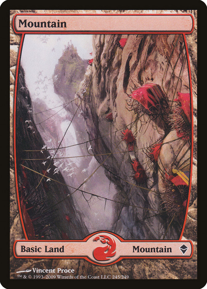 Mountain (245) [Zendikar] | Good Games Cannington