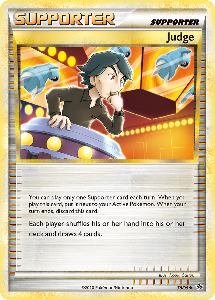 Judge (78/95) [HeartGold & SoulSilver: Unleashed] | Good Games Cannington