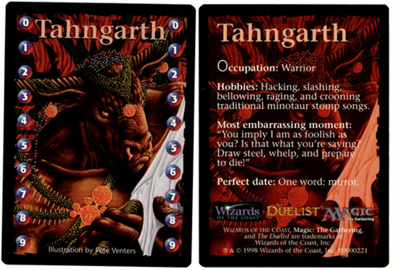 Tahngarth Life Counter Token [Media Promos] | Good Games Cannington