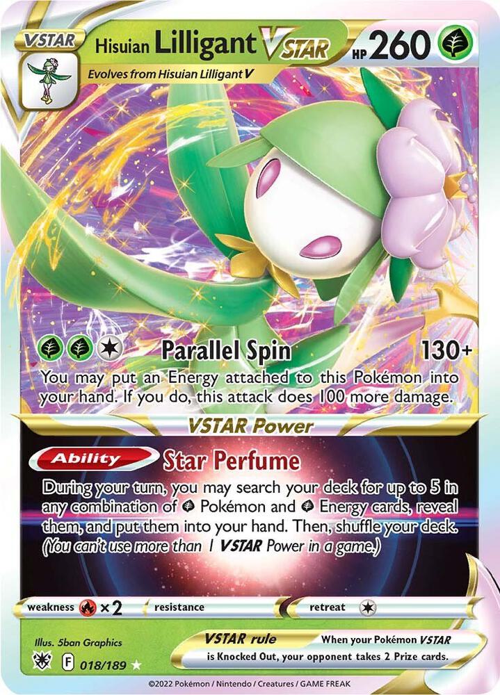 Hisuian Lilligant VSTAR (SWSH10: Astral Radiance)  - Holofoil | Good Games Cannington