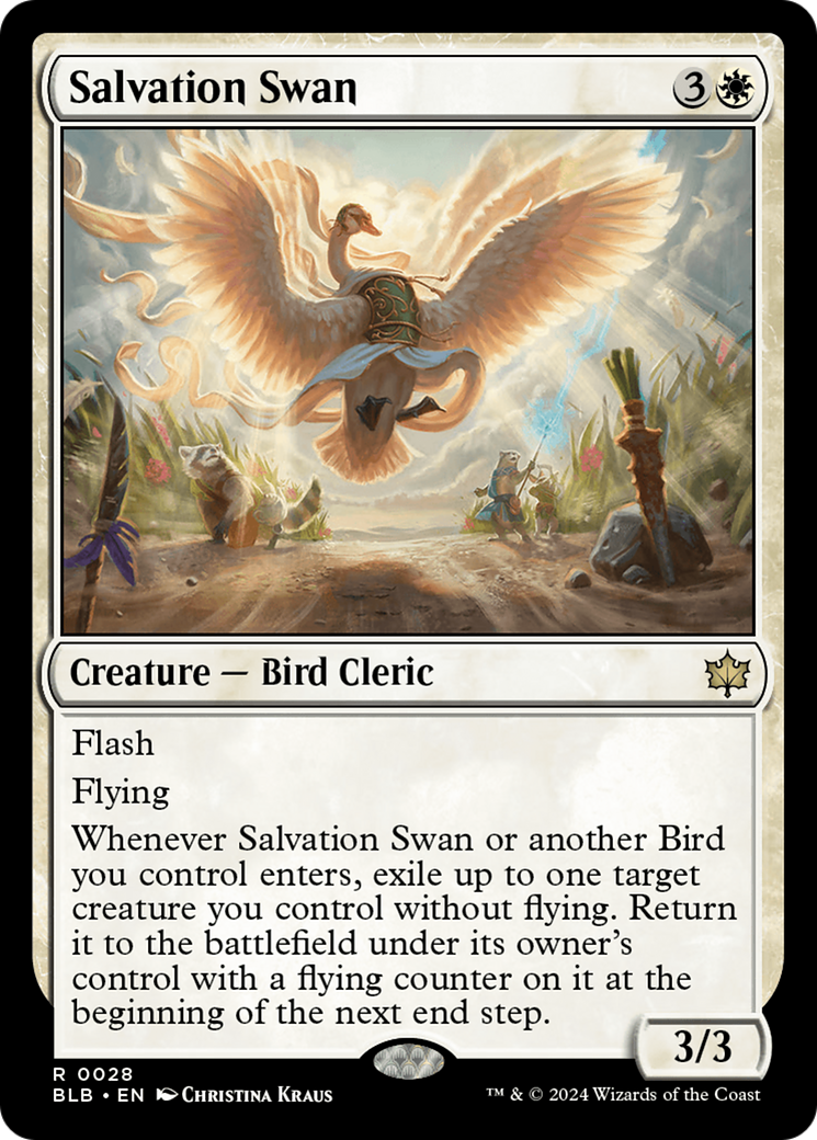 Salvation Swan [Bloomburrow] | Good Games Cannington