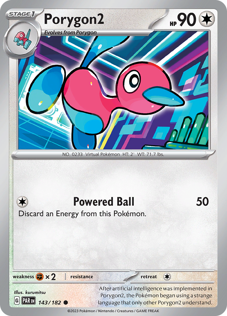 Porygon2 (143/182) [Scarlet & Violet: Paradox Rift] | Good Games Cannington